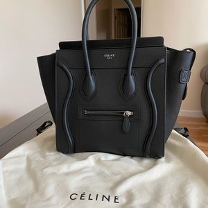 Celine Micro Luggage Handbag